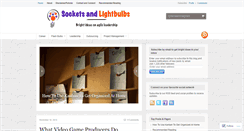 Desktop Screenshot of blog.socketsandlightbulbs.com